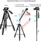 Trípode y monopié para cámara 2 en 1 NEEWER SAB264 de 70''/177 cm - Miniatura 2