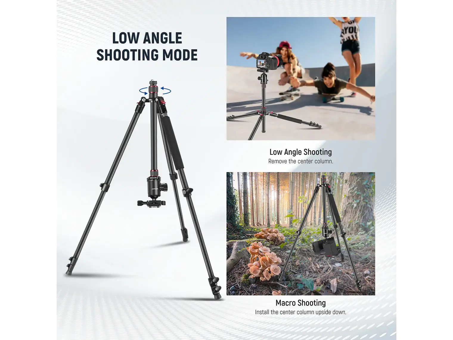 Neewer Trípode Monopie 195cm con Soporte y Control Remoto 7