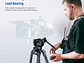 Trípode de vídeo NEEWER BASICS TP37 de 187cm con cabezal fluido - Miniatura 3