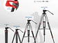 Trípode de vídeo NEEWER BASICS TP37 de 187cm con cabezal fluido - Miniatura 9