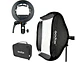 Godox Softbox 60x60 + Adaptador Bowens para Flash redondo y cuadrado - Miniatura 1