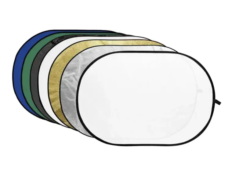 Reflector Plegable 7 Colores 150x200 cms Incluye CHROMA Verde y Azul 1