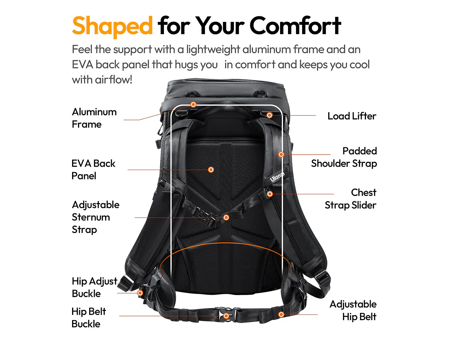 AB01 TAI Mochila Para Fotografía Con Seguimiento (U-TAG Incorporado) B157 2