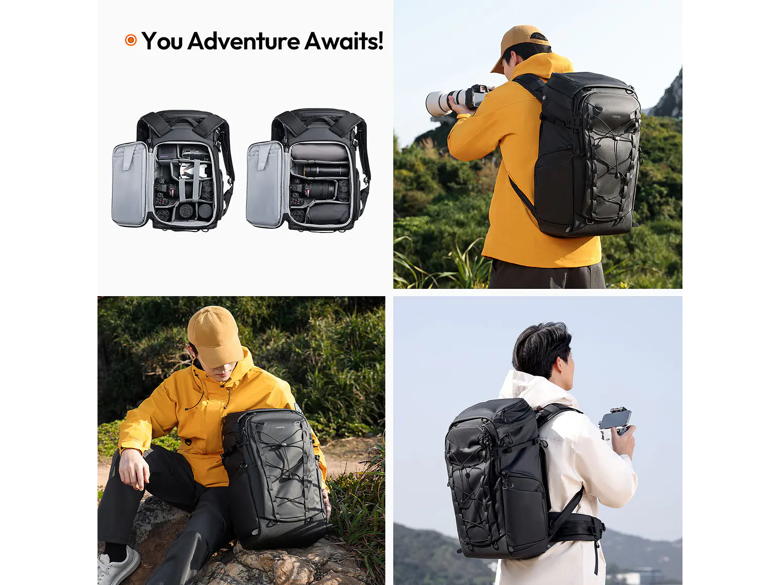 AB01 TAI Mochila Para Fotografía Con Seguimiento (U-TAG Incorporado) B157 11