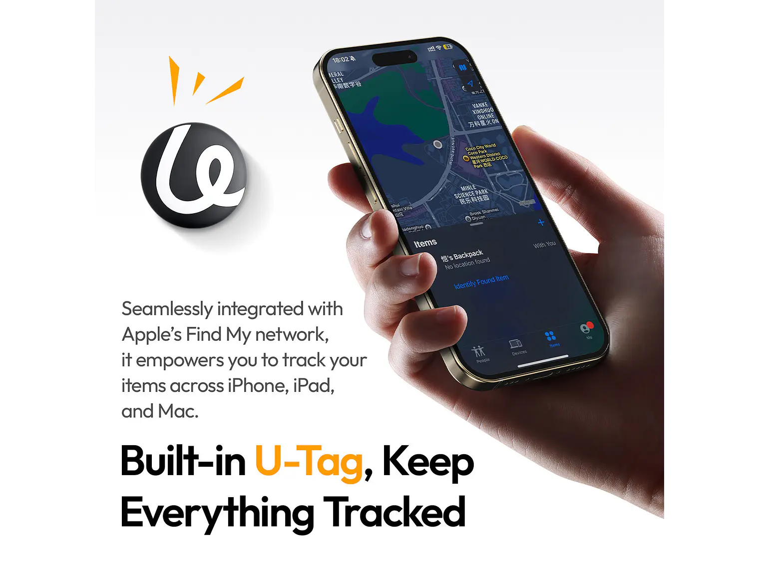 AB01 TAI Mochila Para Fotografía Con Seguimiento (U-TAG Incorporado) B157 17