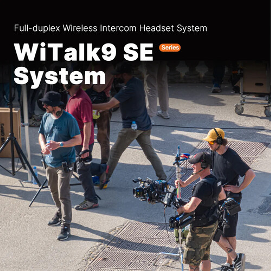 Saramonic Sistema Intercom WiTalk 9SE 3S para 3 Usuario 3