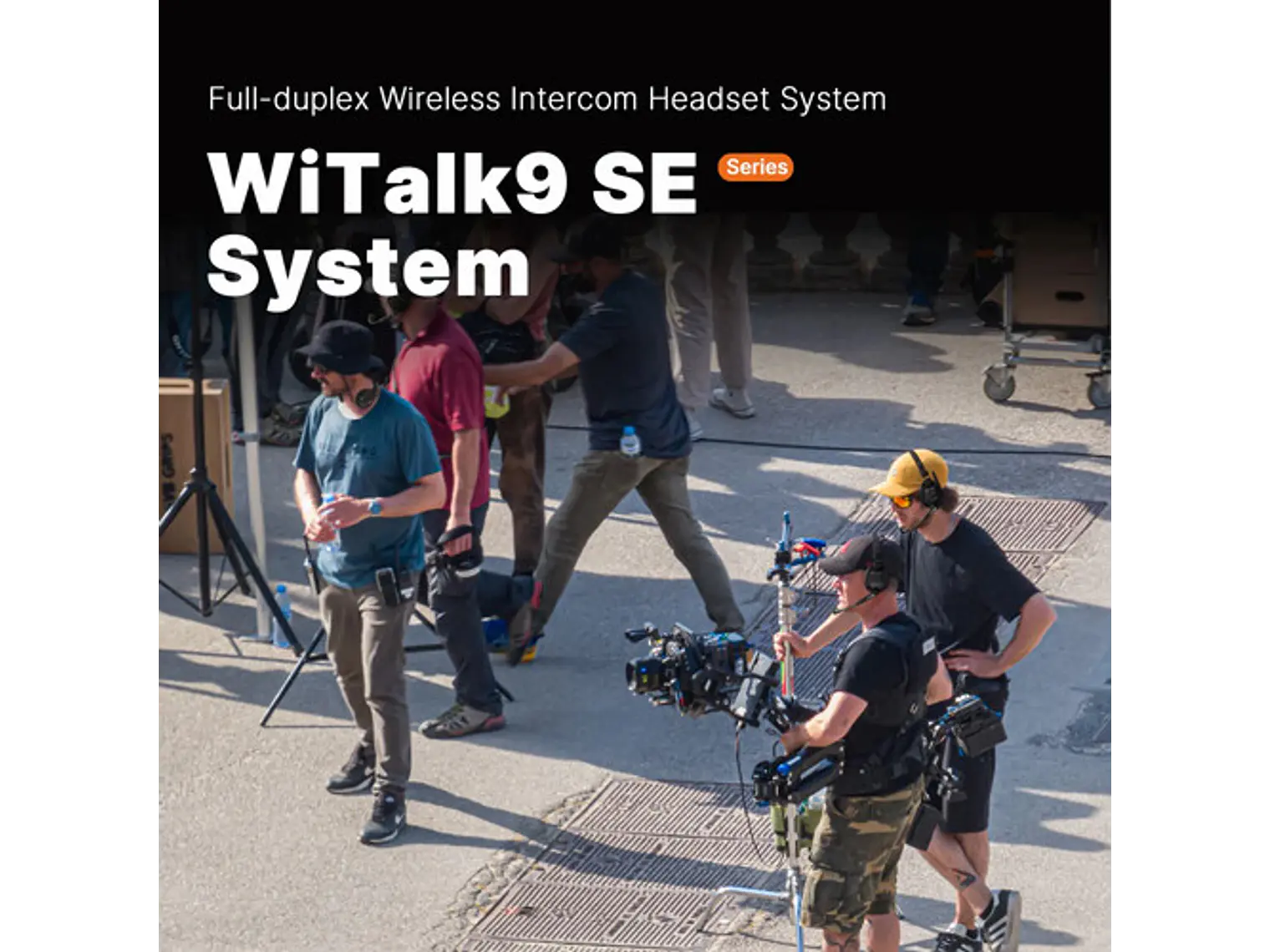 Saramonic Sistema Intercom WiTalk 9SE 3S para 3 Usuario 3