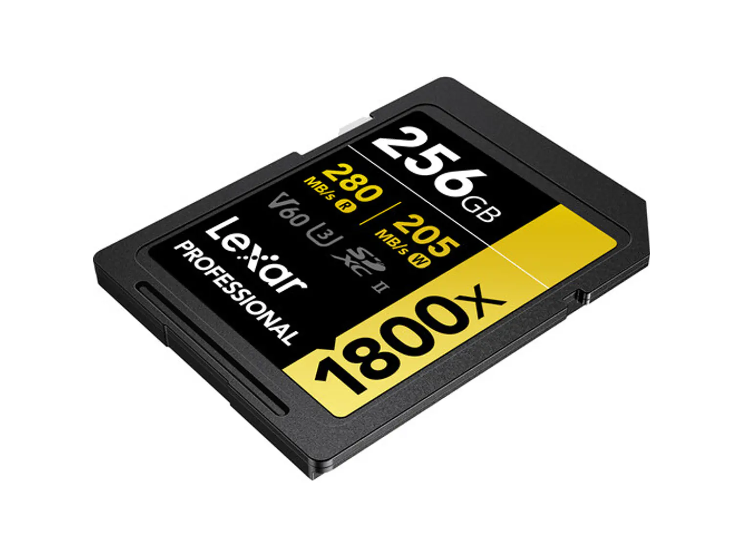 Lexar Professional de 256GB, 1800x, UHS-II SDXC 4