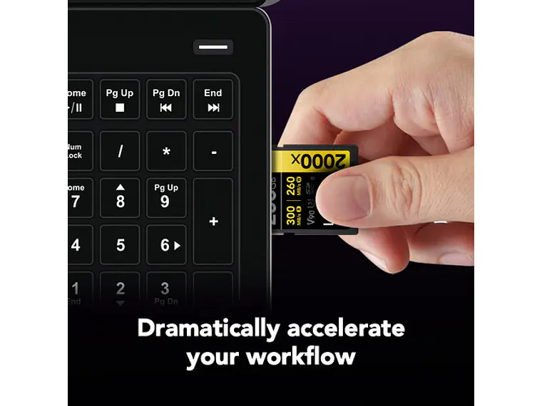  Lexar Professional de 256GB, 2000x, UHS-II SDXC 4