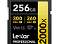  Lexar Professional de 256GB, 2000x, UHS-II SDXC - Miniatura 1