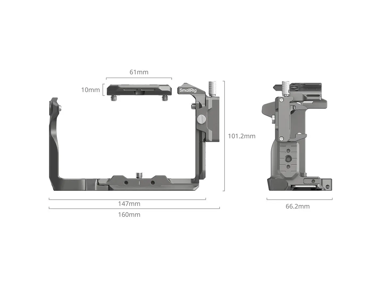 Cage SmallRig HawkLock Kit para Sony FX3 & FX30 2