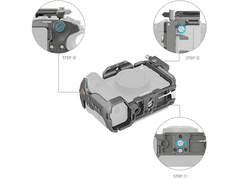 Cage SmallRig HawkLock Kit para Sony FX3 & FX30 3