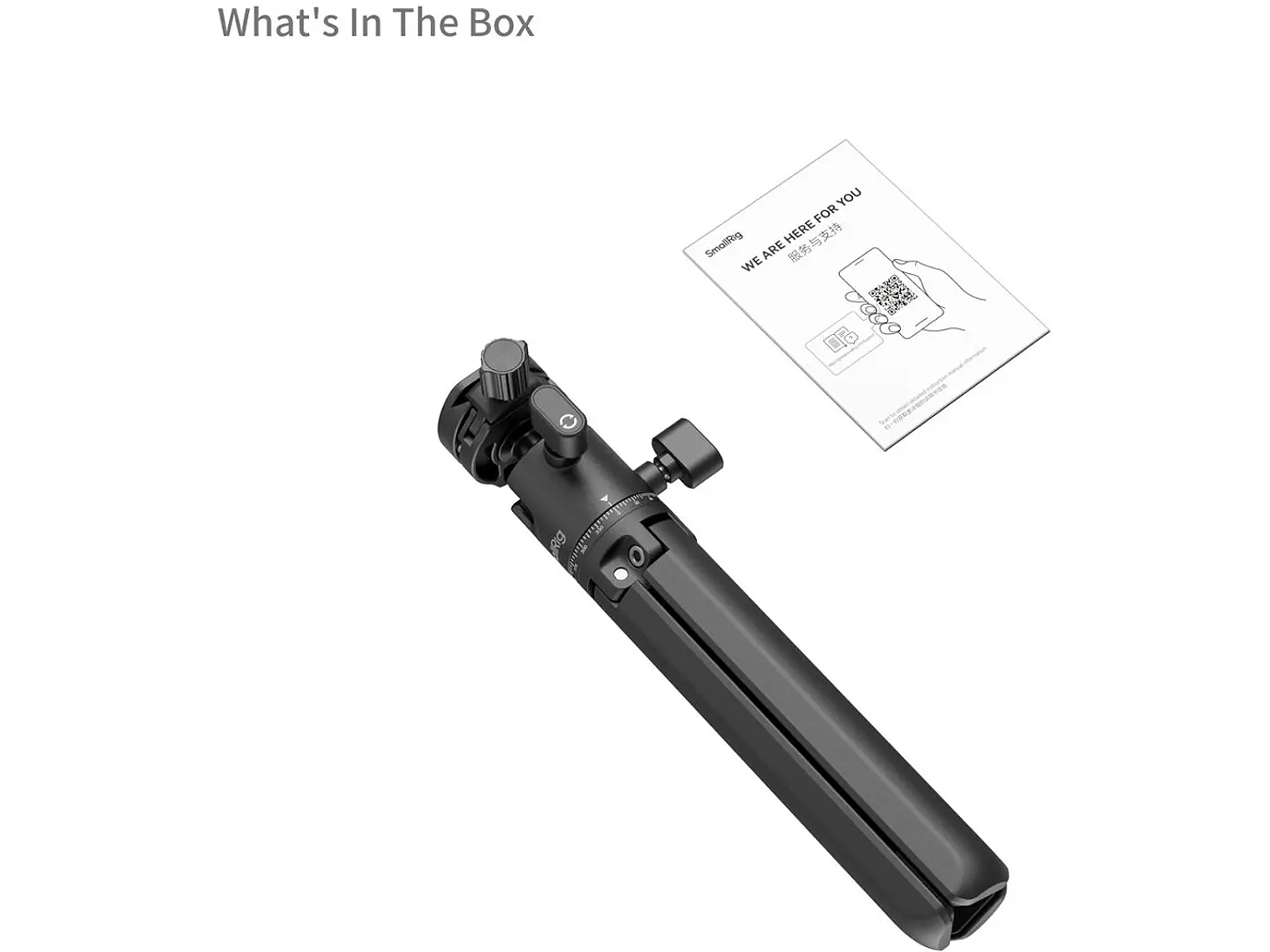 Trípode de Mesa SmallRig con Placa QR tipo Arca y Mini Rótula 5