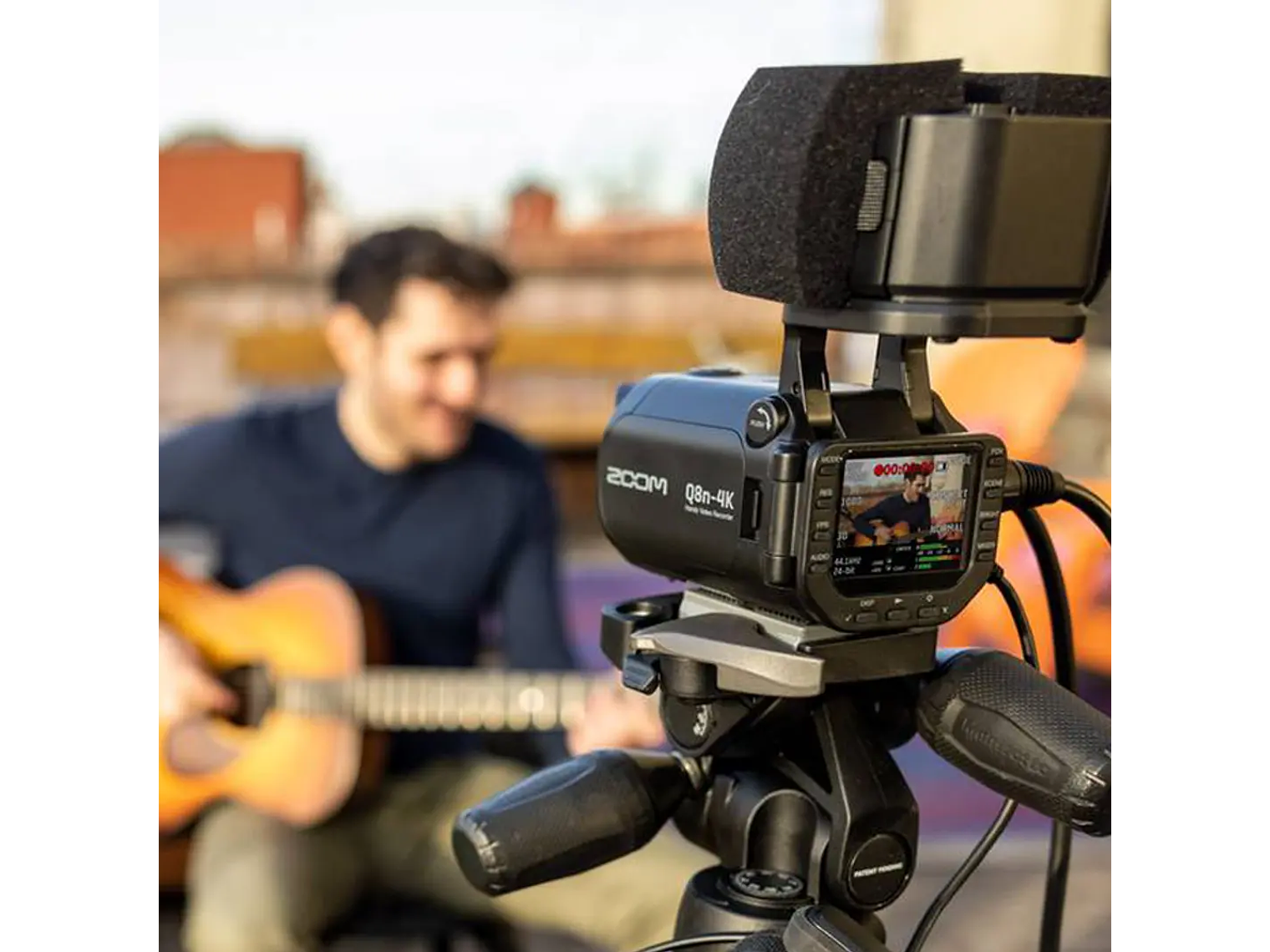 Zoom Q8N-4K camara de video 4K con Captura de audio profesional 6