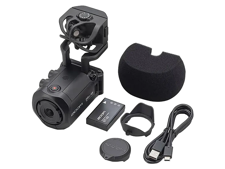 Zoom Q8N-4K camara de video 4K con Captura de audio profesional 4