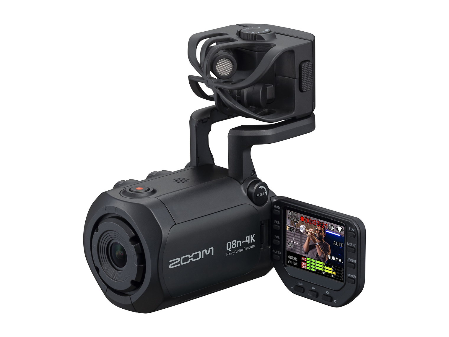 Zoom Q8N-4K camara de video 4K con Captura de audio profesional 1