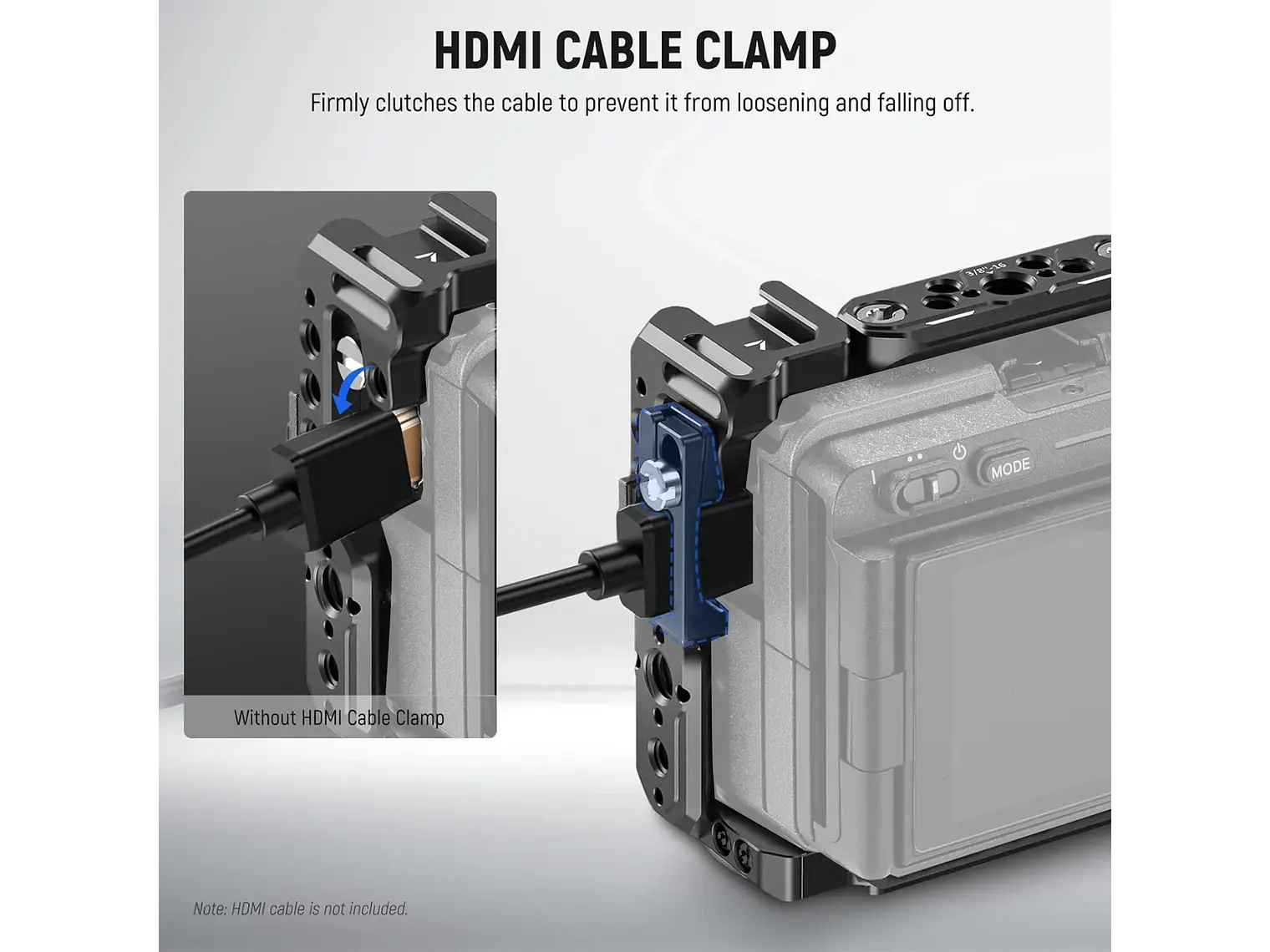 Neewer Jaula para Camara FX3/FX30 con Abrazadera 2