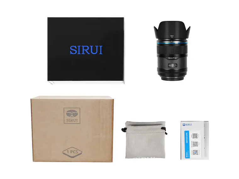 Lente Sirui 16 mm f/1.2 Autoenfoque con montura Sony E 4