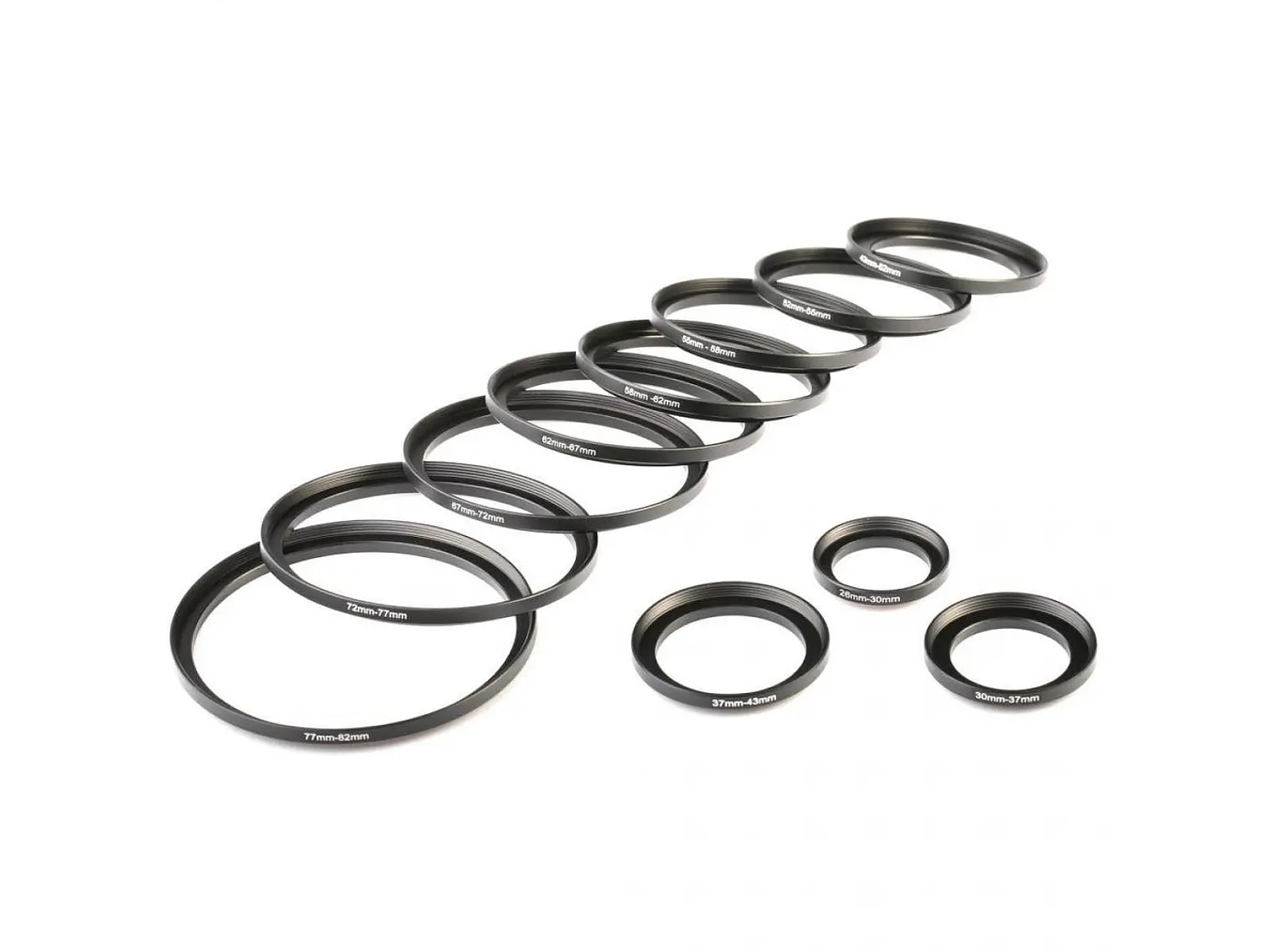 K&F Concept Anillos Adaptadores de filtro - Step Up 11 Piezas 1