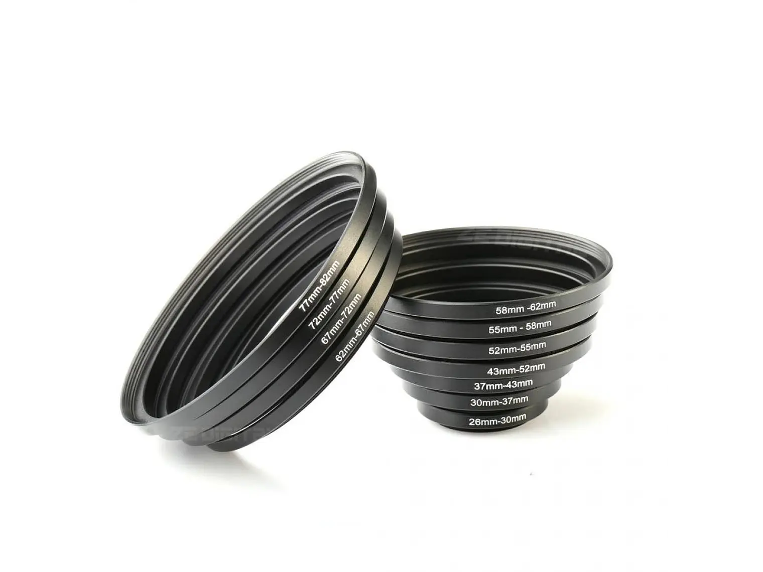 K&F Concept Anillos Adaptadores de filtro - Step Up 11 Piezas 2