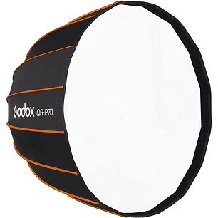 Octabox Parabolico Godox QR-P70 Armado Rápido 70cm - Bowens 