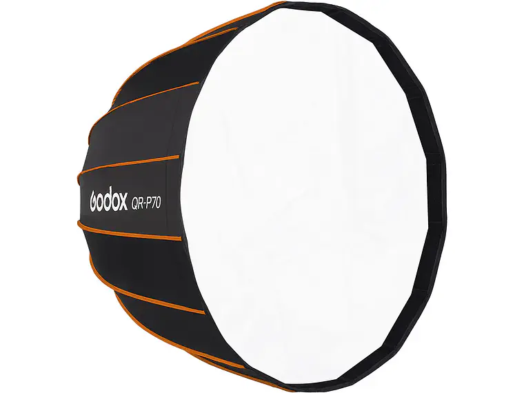 Octabox Parabolico Godox QR-P70 Armado Rápido 70cm - Bowens  2