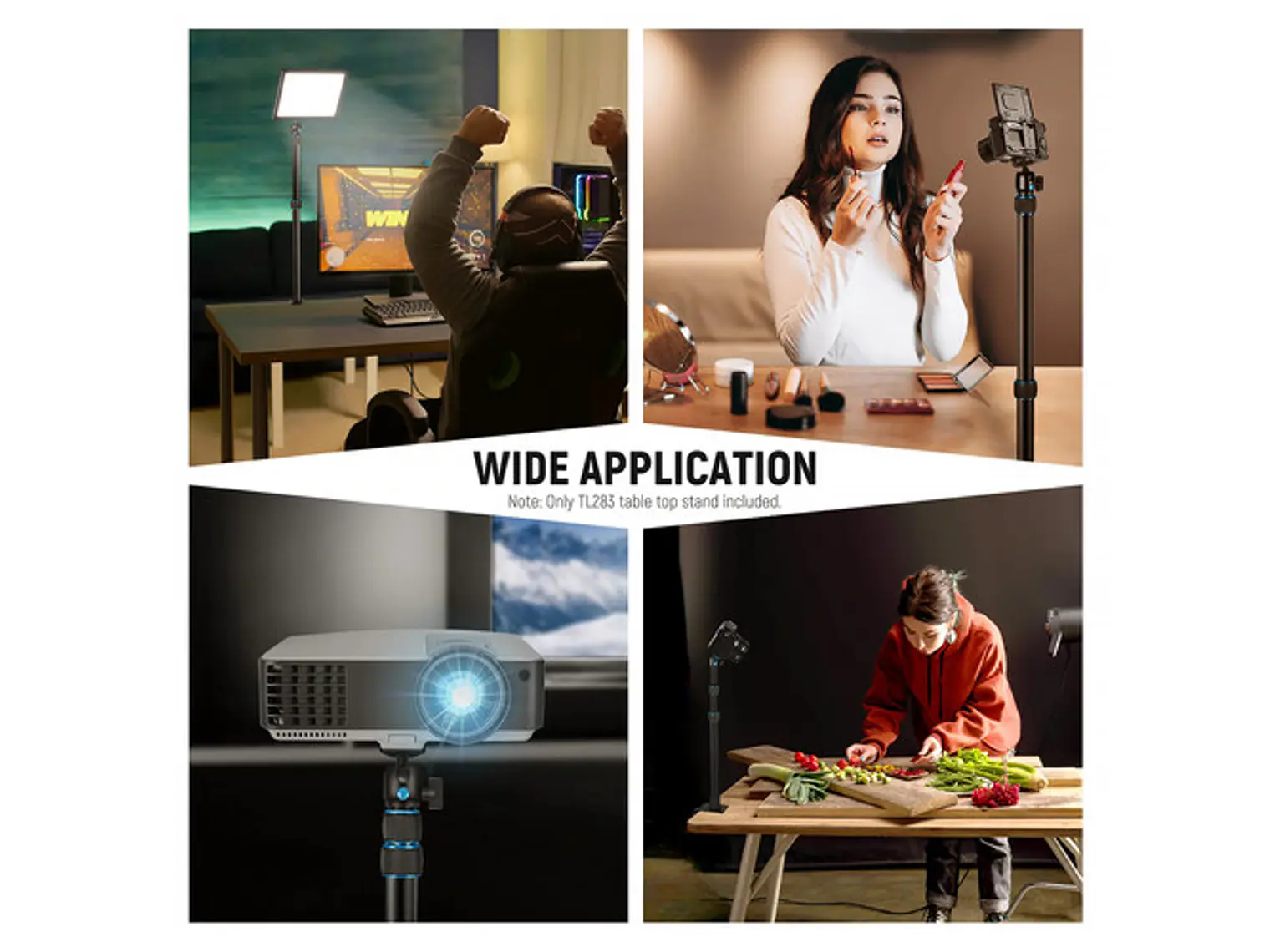 Neewer Soporte de Escritorio TL283 para Cámara 8