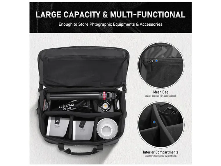 Ulanzi OM-01 Bolso Para Equipos Audiovisuales Multi Funcional B014 7