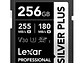 Lexar 256GB Silver plus SDXC UHS-I V30 255/180mb - Miniatura 2