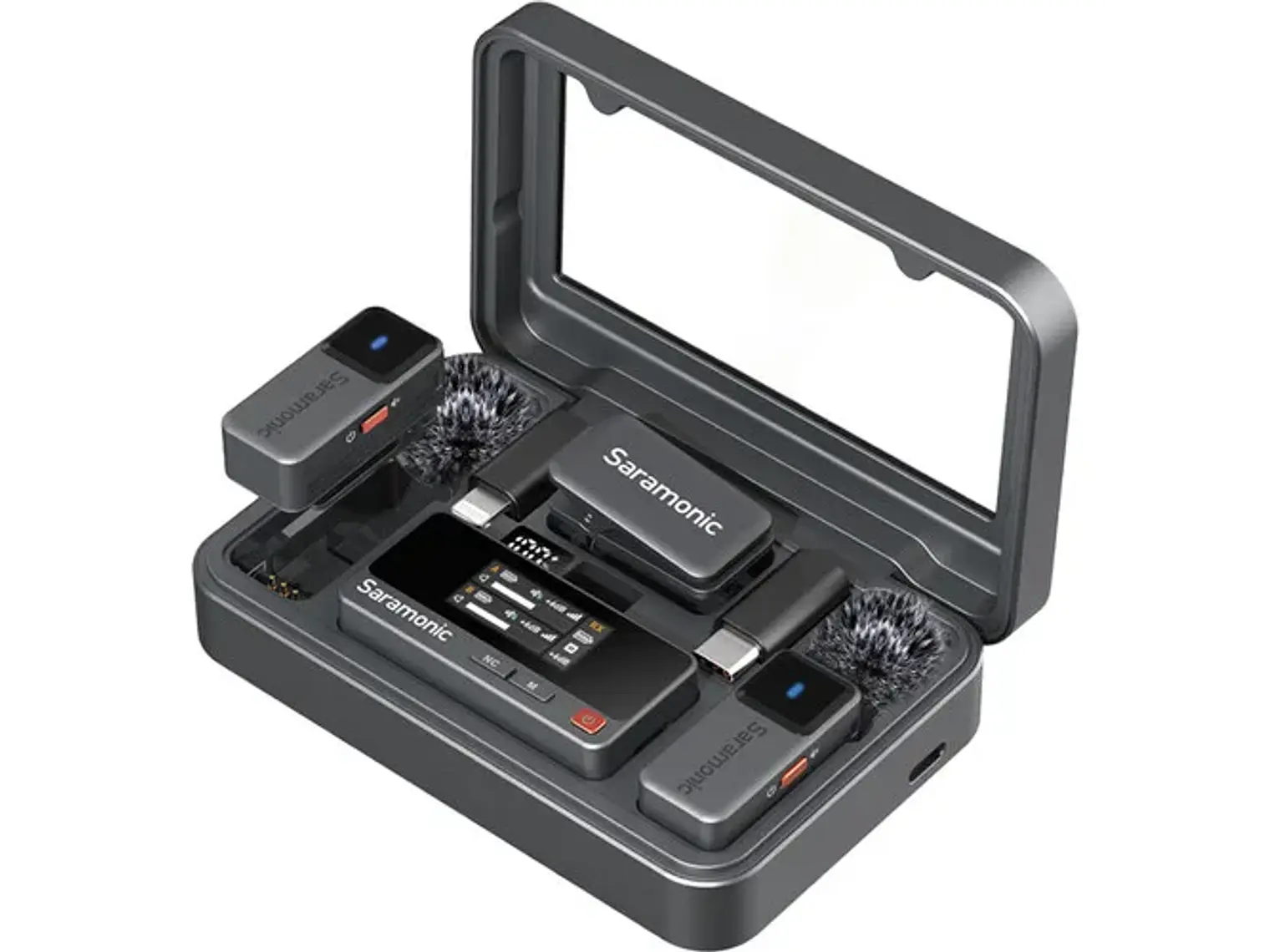 Saramonic Air-02 2.4G sistema de microfono Inalambrico profesional 1