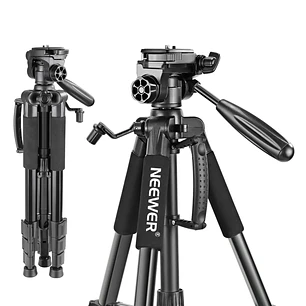 Trípode Aluminio Neewer SAB234 142 cm con Cabezal Panorámico