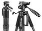 Trípode Aluminio Neewer SAB234 142 cm con Cabezal Panorámico - Miniatura 1
