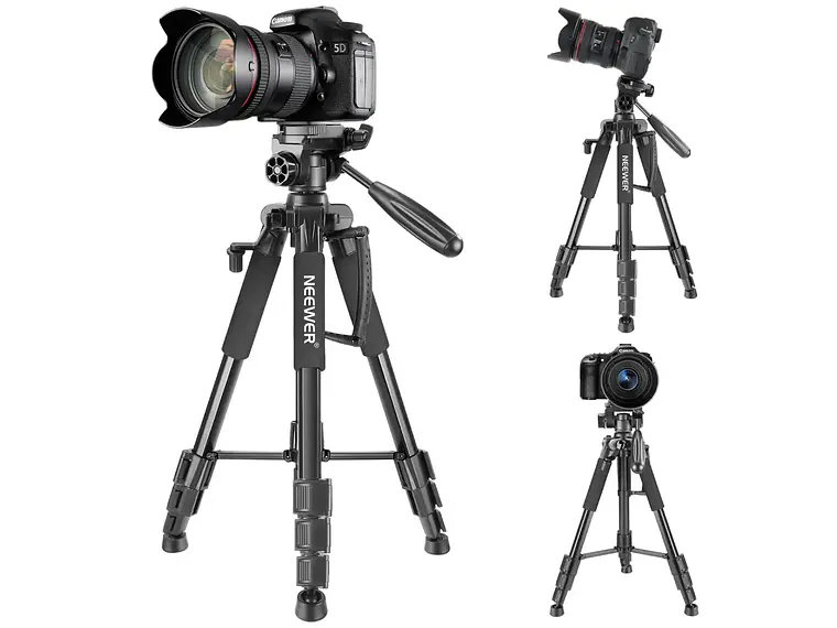 Trípode Aluminio Neewer SAB234 142 cm con Cabezal Panorámico 7
