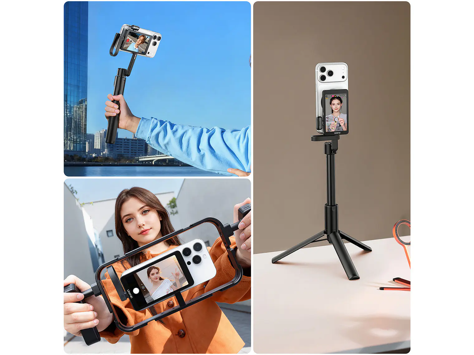 Ulanzi VM1 Monitor Selfie Para Teléfonos A057 2