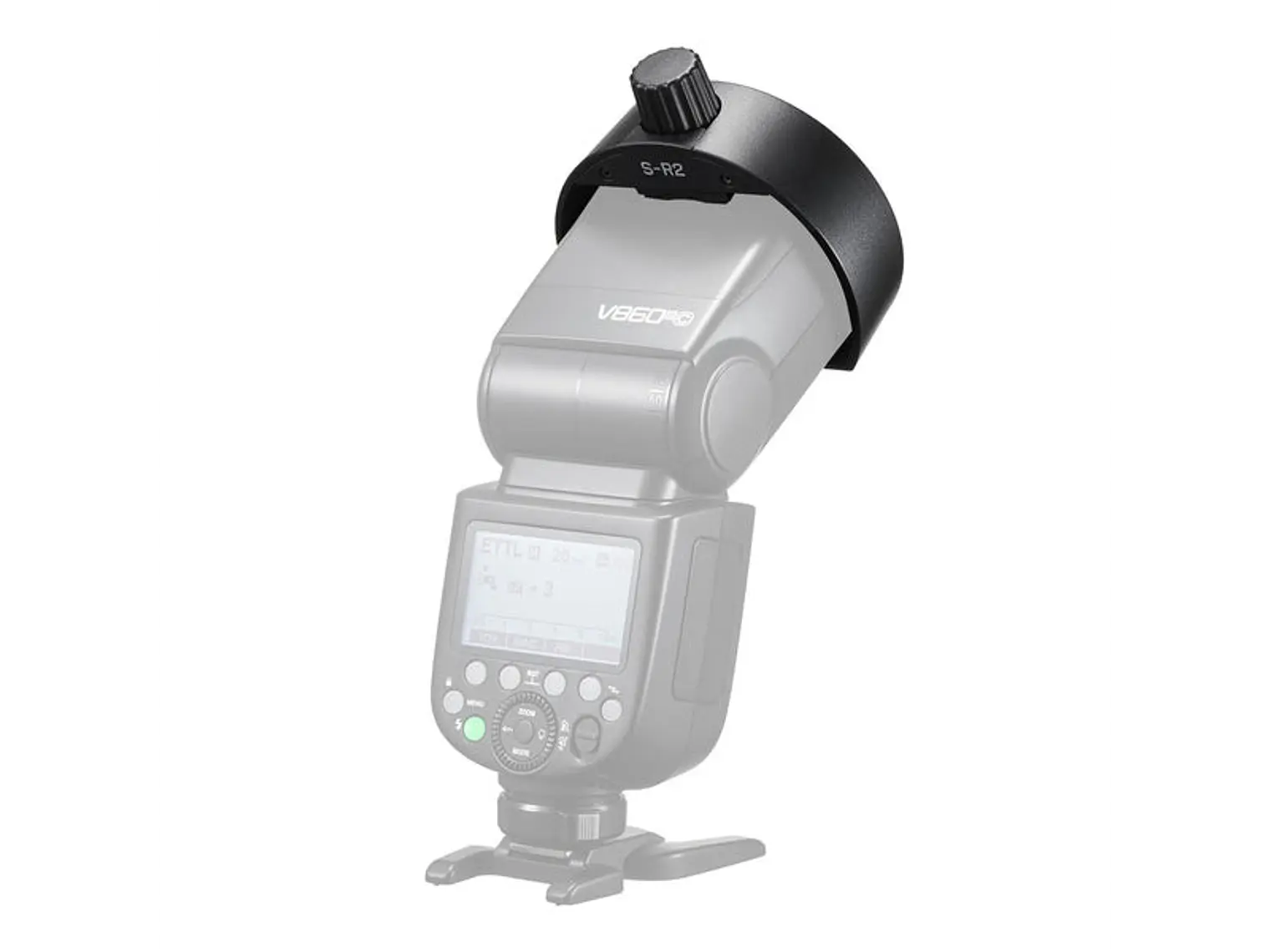 Godox S-R2 adaptador para cabezales rectangulares para modificadores magneticos 2