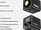 Ulanzi C60 60W Bi-Color Luz Para Video - Miniatura 9