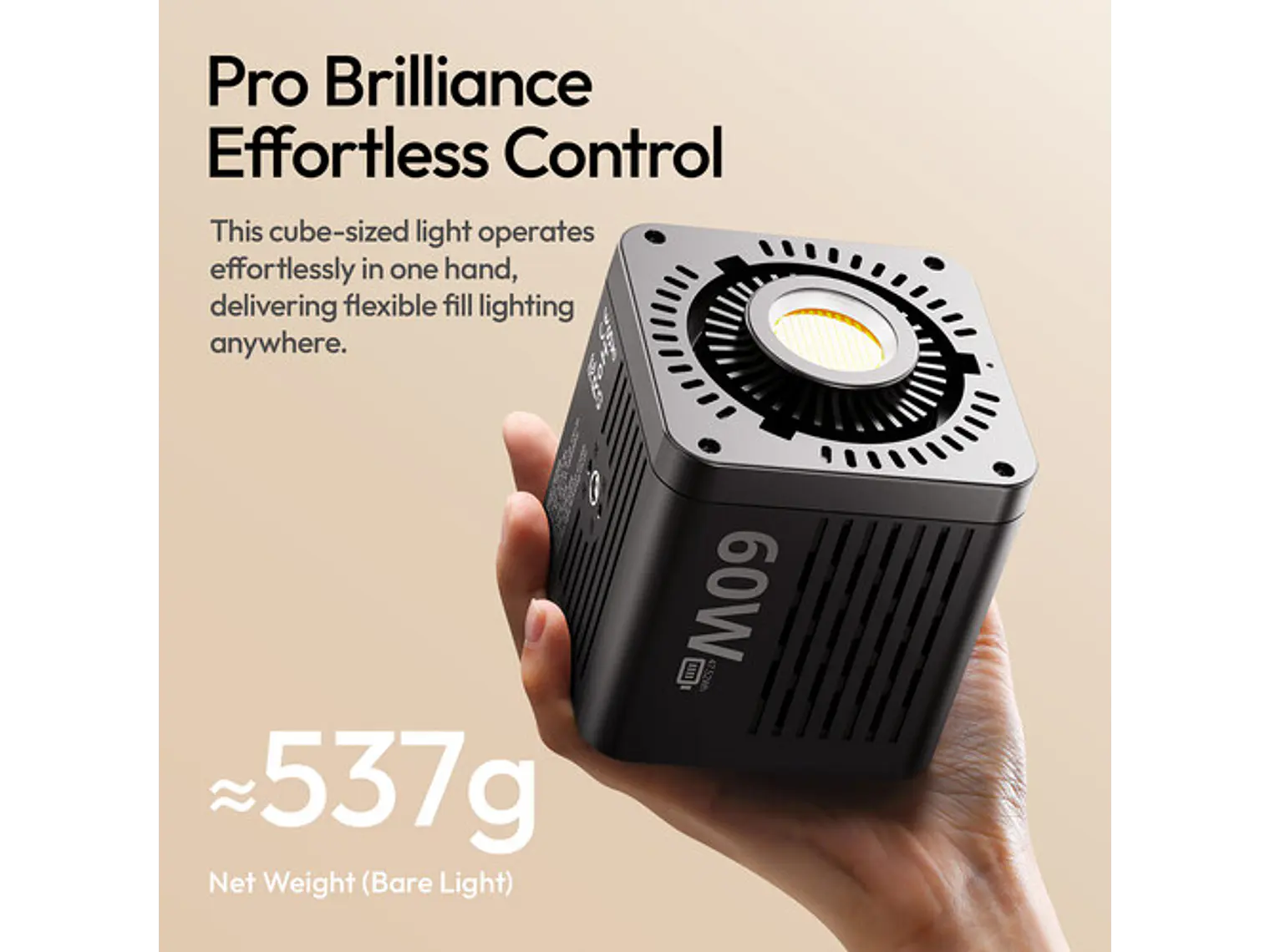 Ulanzi C60 60W Bi-Color Luz Para Video 7