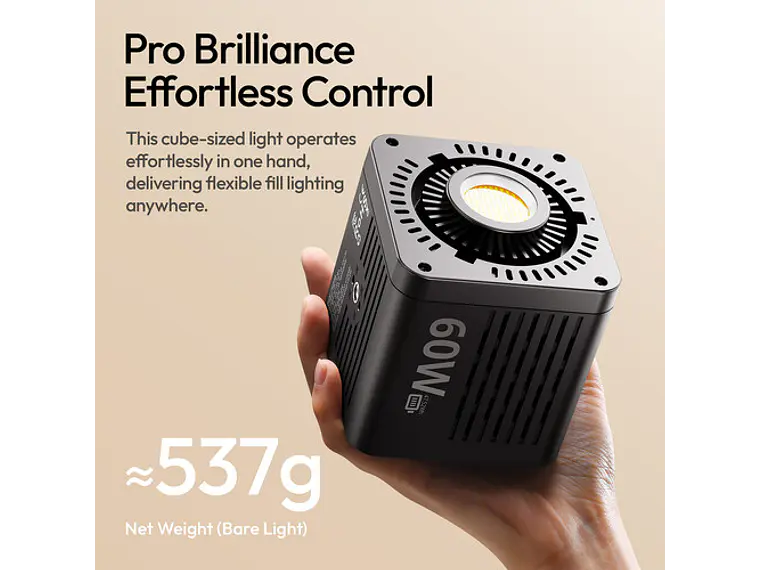 Ulanzi C60 60W Bi-Color Luz Para Video 7