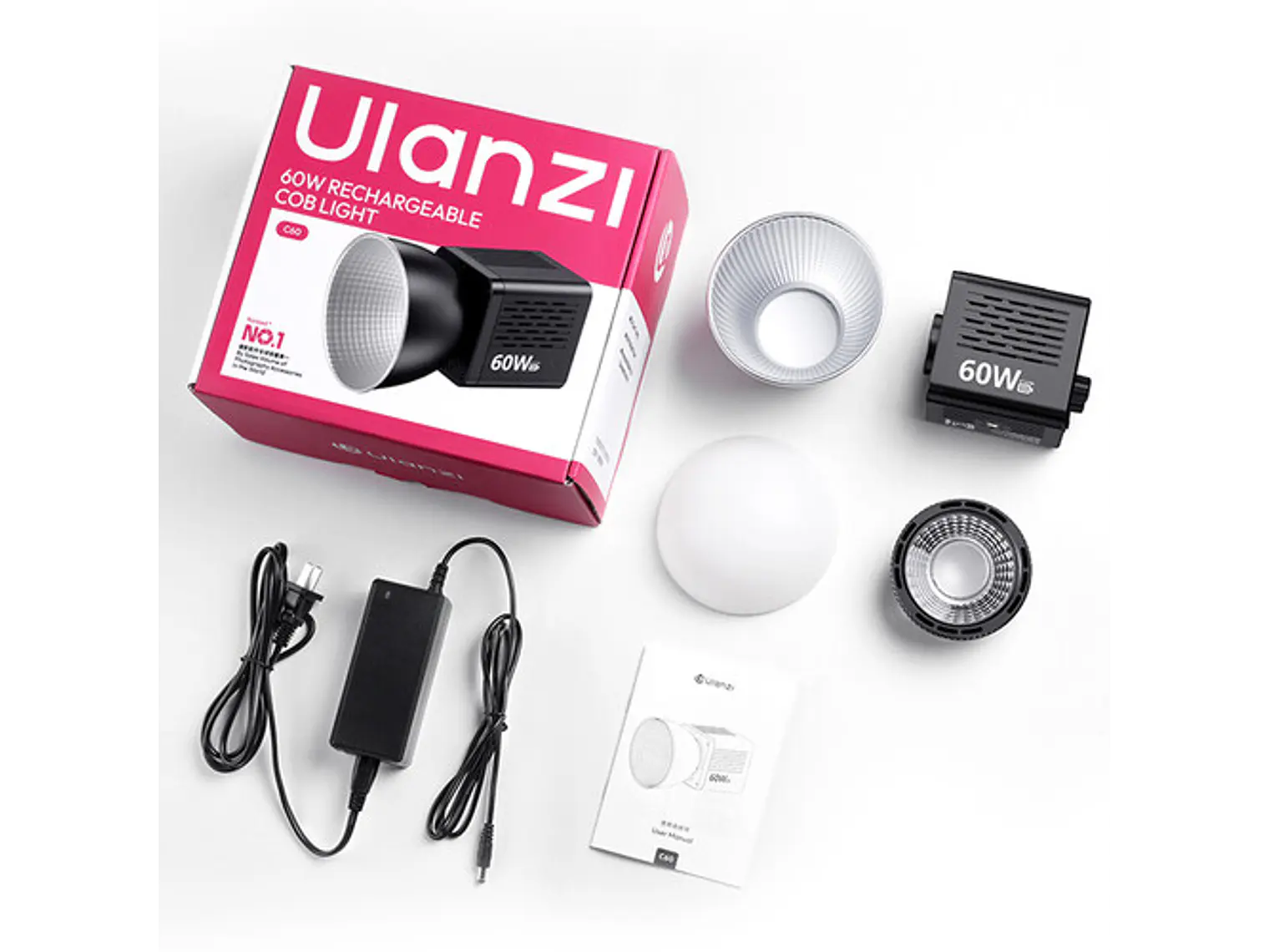 Ulanzi C60 60W Bi-Color Luz Para Video 2