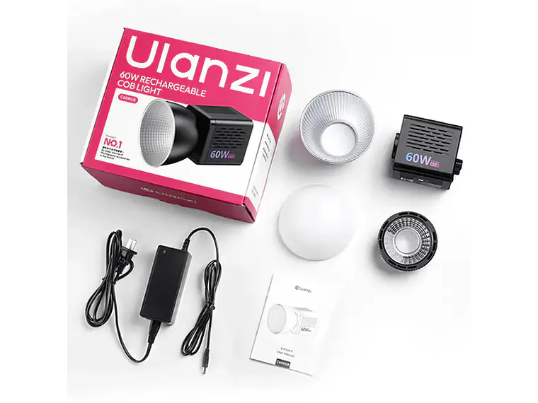 Ulanzi C60RGB Luz Continua RGB 60W 1
