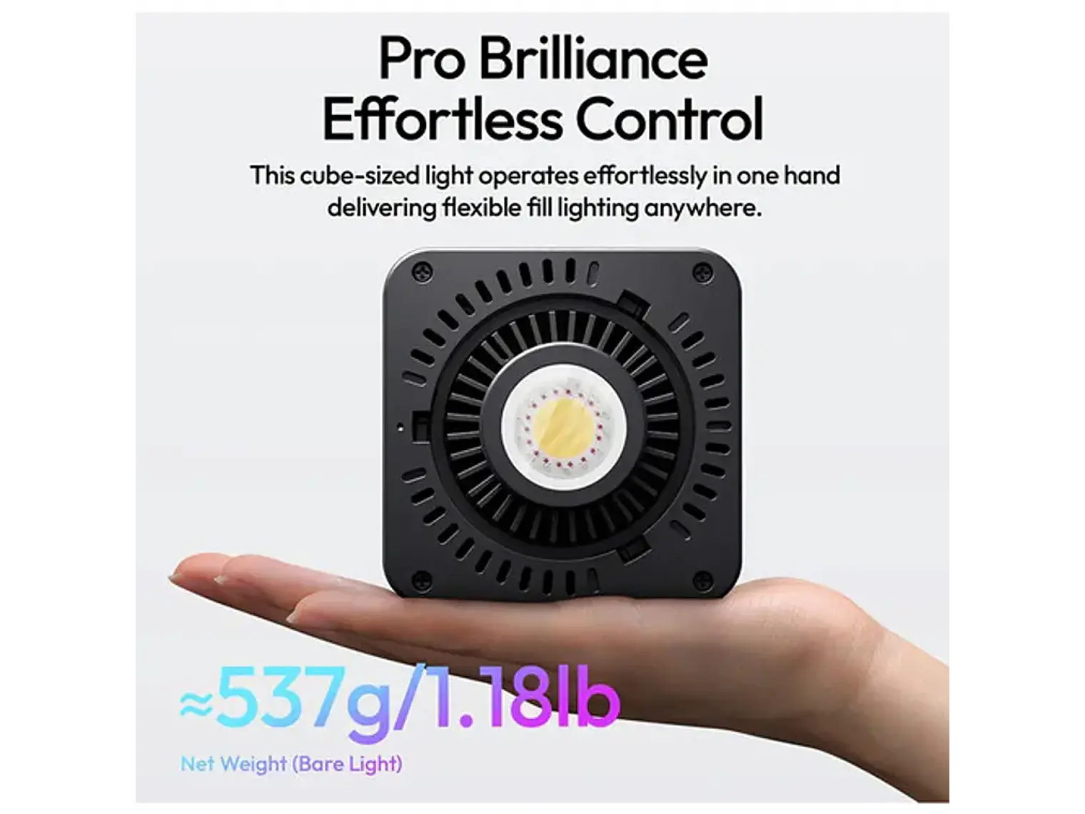 Ulanzi C60RGB Luz Continua RGB 60W 7