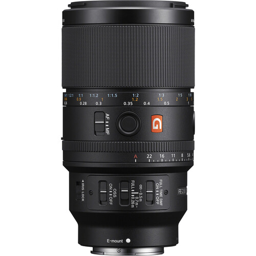 Lente Sony FE 100 mm F2.8 Macro GM OSS