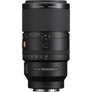 Lente Sony FE 100 mm F2.8 Macro GM OSS