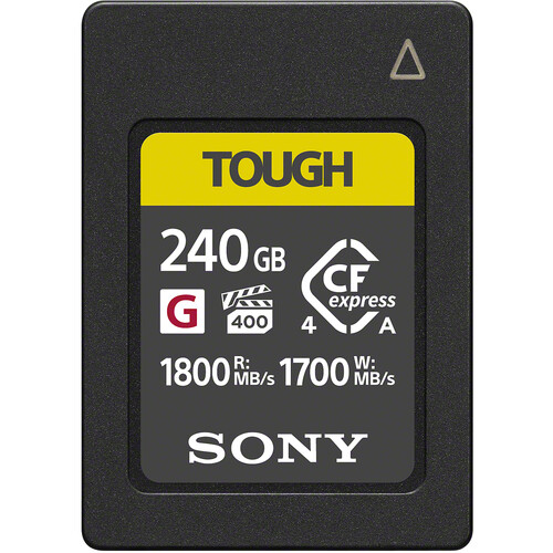 Sony CFexpress 4.0 tipo A TOUGH de 240 GB