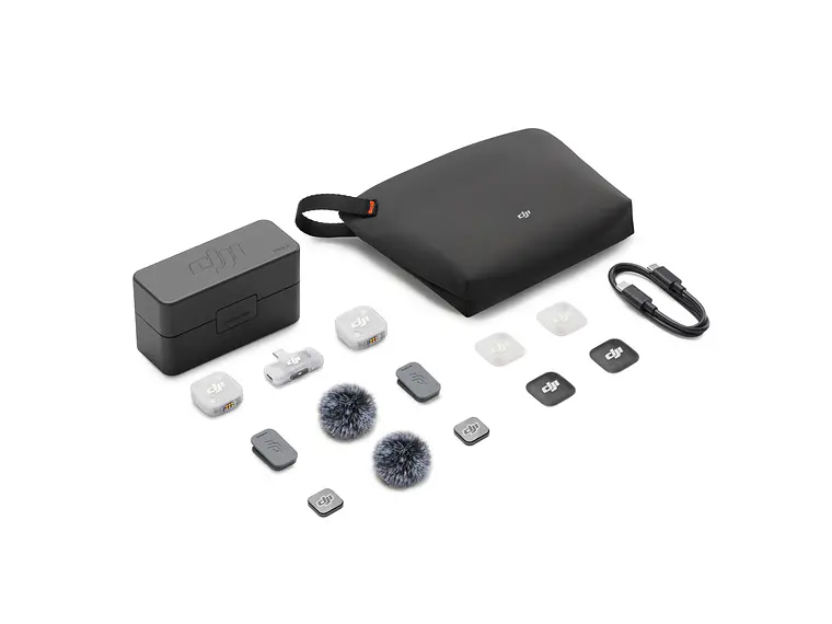 DJI Mic Mini 2 (2 TX + 1 Mobile RX + Charging Case) 1