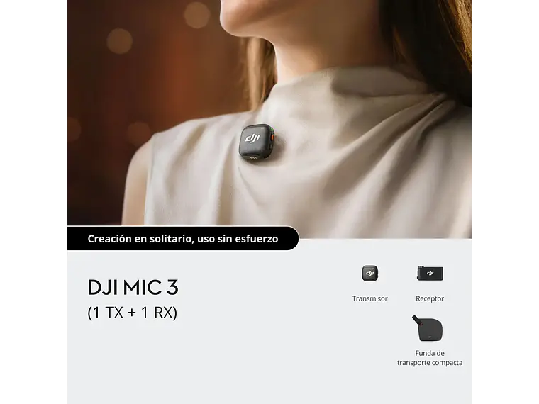 DJI Microfono DJI Mic 3 (1 TX + 1 RX) 4
