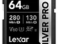 Lexar 64GB Silver Pro SDXC UHS-II V60 280/130mb - Miniatura 1