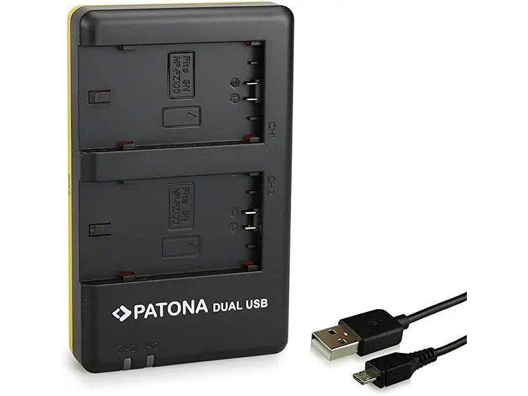 Patona Cargador 1927 Dual USB NP-FZ100 6