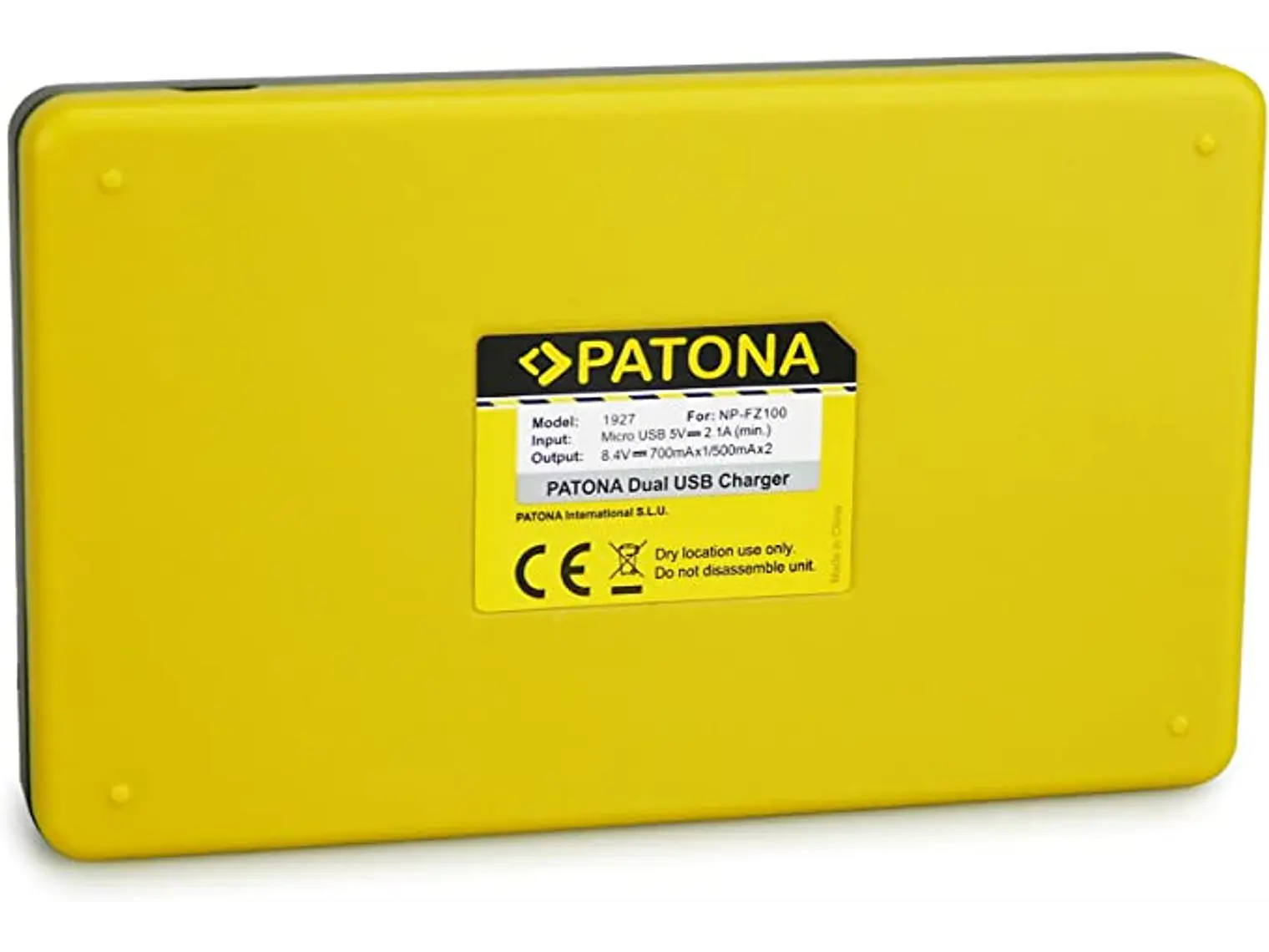 Patona Cargador 1927 Dual USB NP-FZ100 4