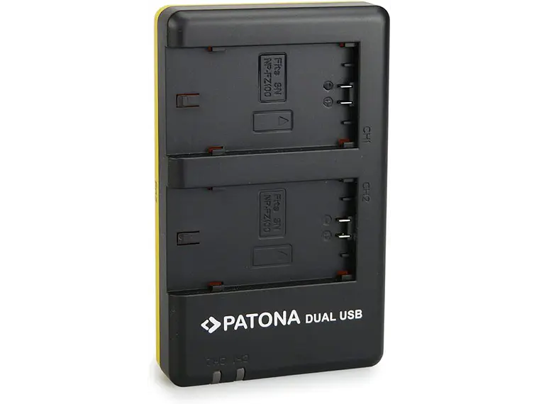 Patona Cargador 1927 Dual USB NP-FZ100 2